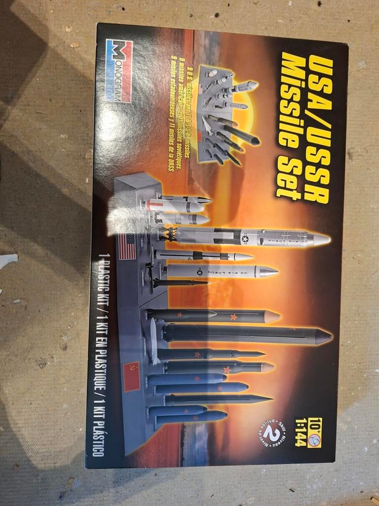 Monogram USA/USSR Missile Set - Nieuw in doos, Verzenden