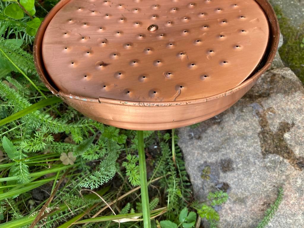 Koperen douchekop voor buitendouche., Ophalen of Verzenden, Gebruikt, Overige typen