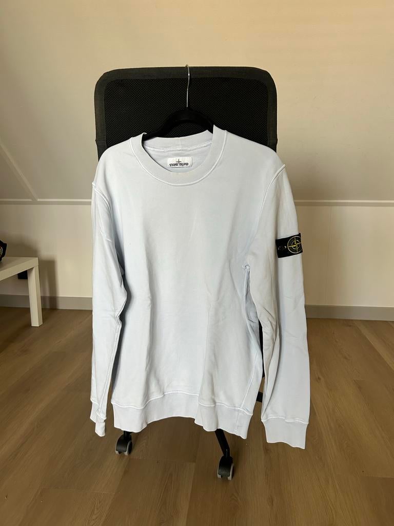 Stone Island Trui, Ophalen of Verzenden, Zo goed als nieuw, Maat 52/54 (L), Blauw