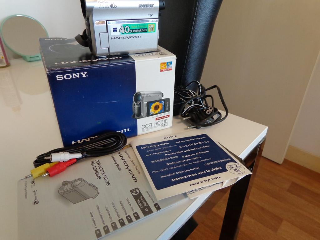 Sony dcr-hc 51 digital mini dv camera, Ophalen, Mini dv, 20x of meer, Zo goed als nieuw