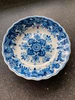 Puntgaaf schaaltje blauw Makkum Tichelaar aardewerk, Ophalen of Verzenden