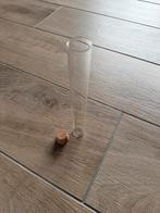 Decoratief glazen buisje met kurk, Ophalen, Nieuw