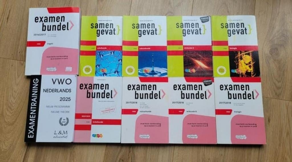 Vwo examenbundels & samengevat, Boeken, Schoolboeken, Ophalen of Verzenden, Zo goed als nieuw, VWO, Biologie