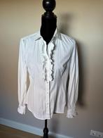 Blouse wit Benetton maat L, Benetton, Wit, Zo goed als nieuw, Ophalen