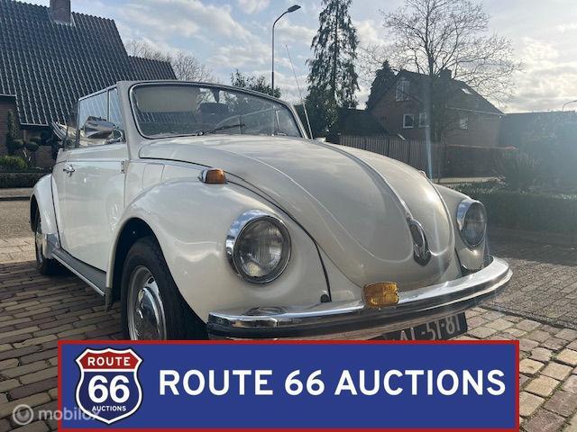 Volkswagen Beetle Cabriolet | 1970 | Route 66 Auctions, Auto's, Oldtimers, Overige carrosserieën, Volkswagen, Zwart, Bedrijf