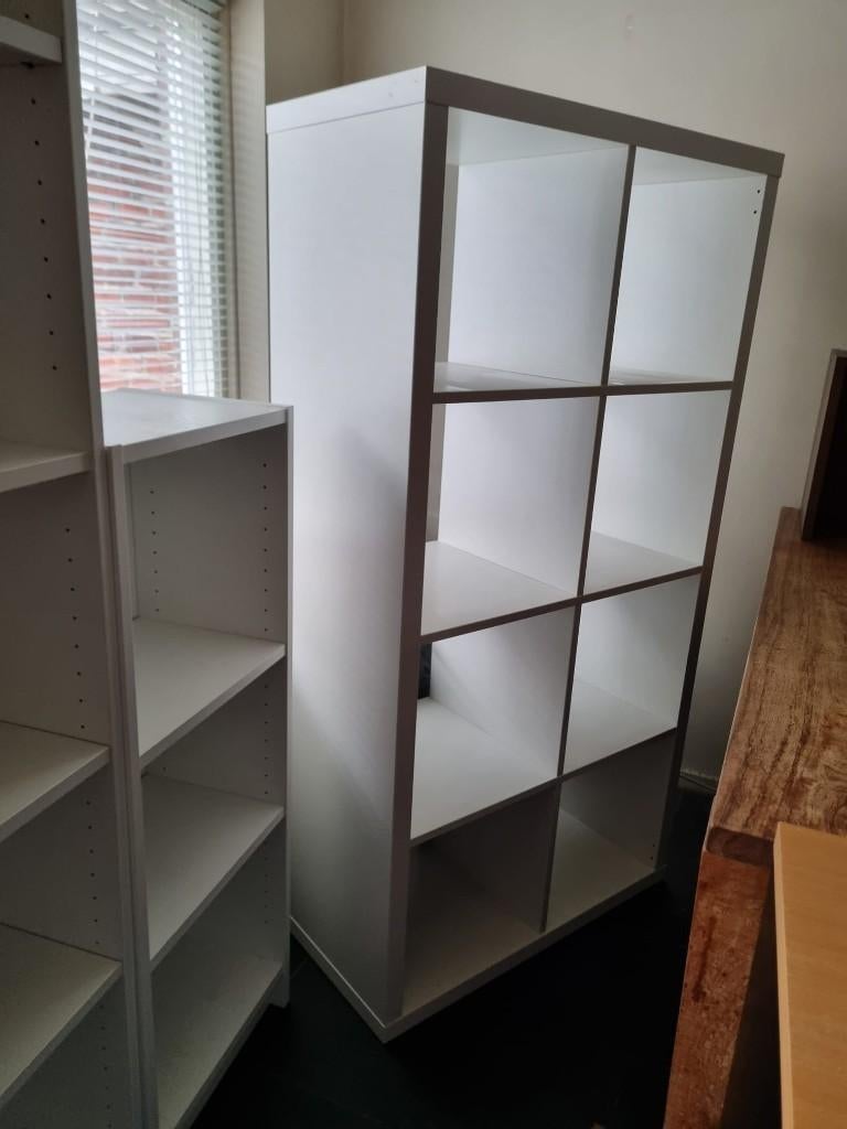 Ikea kast Kallax, Ophalen, Gebruikt, 100 tot 150 cm, 50 tot 100 cm