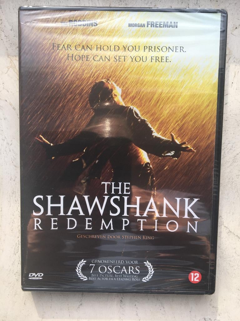The Shawshank Redemption DVD Morgan Freeman Nieuw in seal, Vanaf 12 jaar, Ophalen of Verzenden, Nieuw in verpakking, Drama