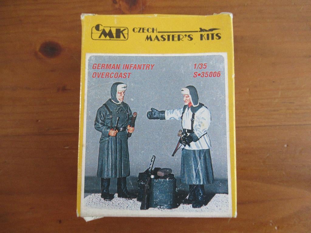 German Infantry w/Overcoat (CMK 1/35), Ophalen of Verzenden, Zo goed als nieuw, 1:35 tot 1:50, Figuur of Figuren