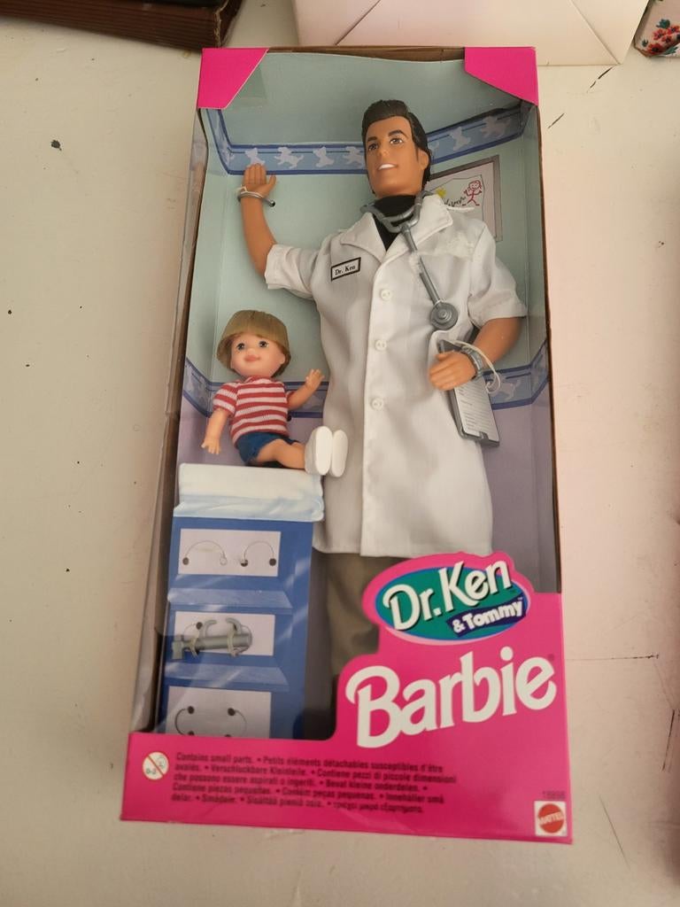 Vintage Barbie Dr. Ken & Tommy set - Nieuw in doos, Ophalen of Verzenden, Nieuw, Jongen of Meisje