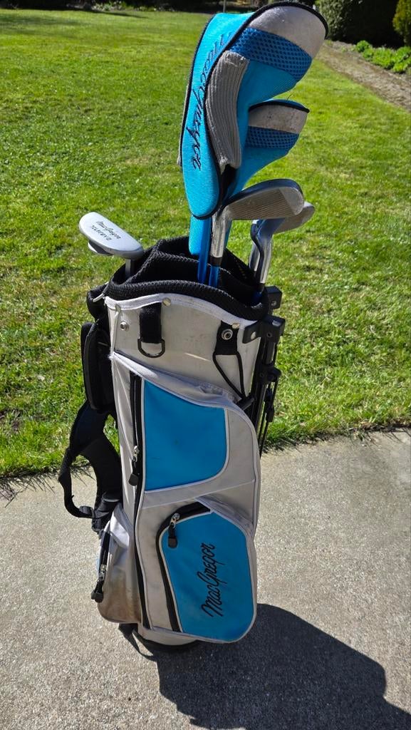 MacGregor Tourney II Golfset voor Kinderen - Blauw/Zilver, Ophalen, Gebruikt, Set, Overige merken