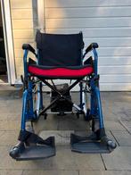 Rolstoel met zitkussen en duwondersteuning t.w.v. €1.342,95, Ophalen, Inklapbaar, Zo goed als nieuw, Duwrolstoel