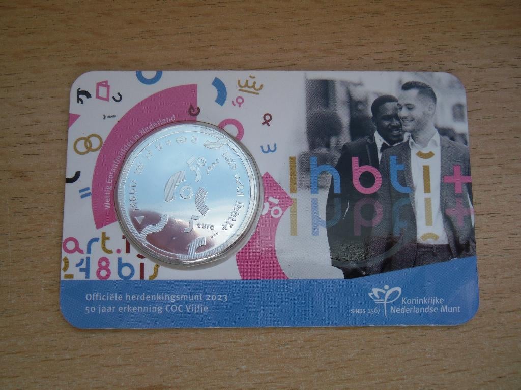 2 x coincards, Ophalen of Verzenden, Koningin Beatrix, Euro's, Losse munt