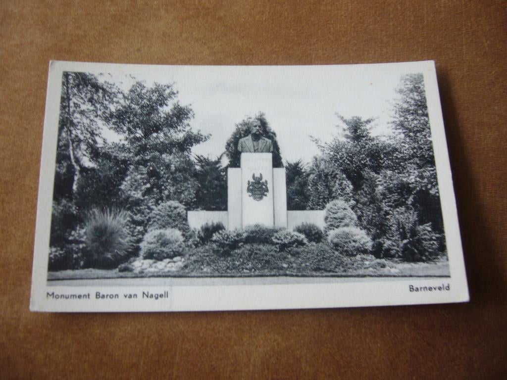 BARNEVELD  =  MONUMENT BARON VAN NAGELL, Ophalen of Verzenden, 1940 tot 1960, Ongelopen, Gelderland