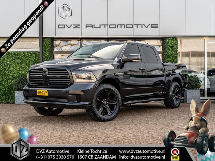 Dodge Ram 1500 5.7 V8 Sport Crew Cab | Alpine Audio | Camera, Auto's, Dodge, Bedrijf, Te koop, RAM 1500, ABS, Achteruitrijcamera
