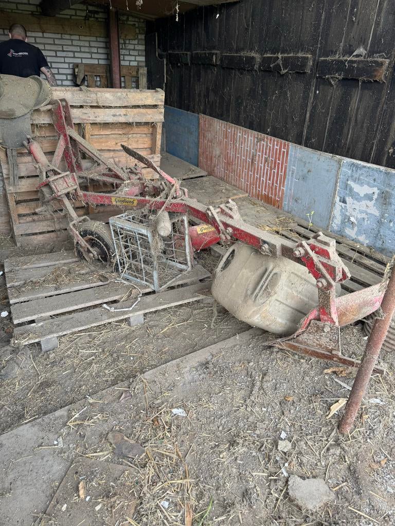 Goudland 4-schaar ploeg, Ophalen of Verzenden, Akkerbouw, Grondbewerking