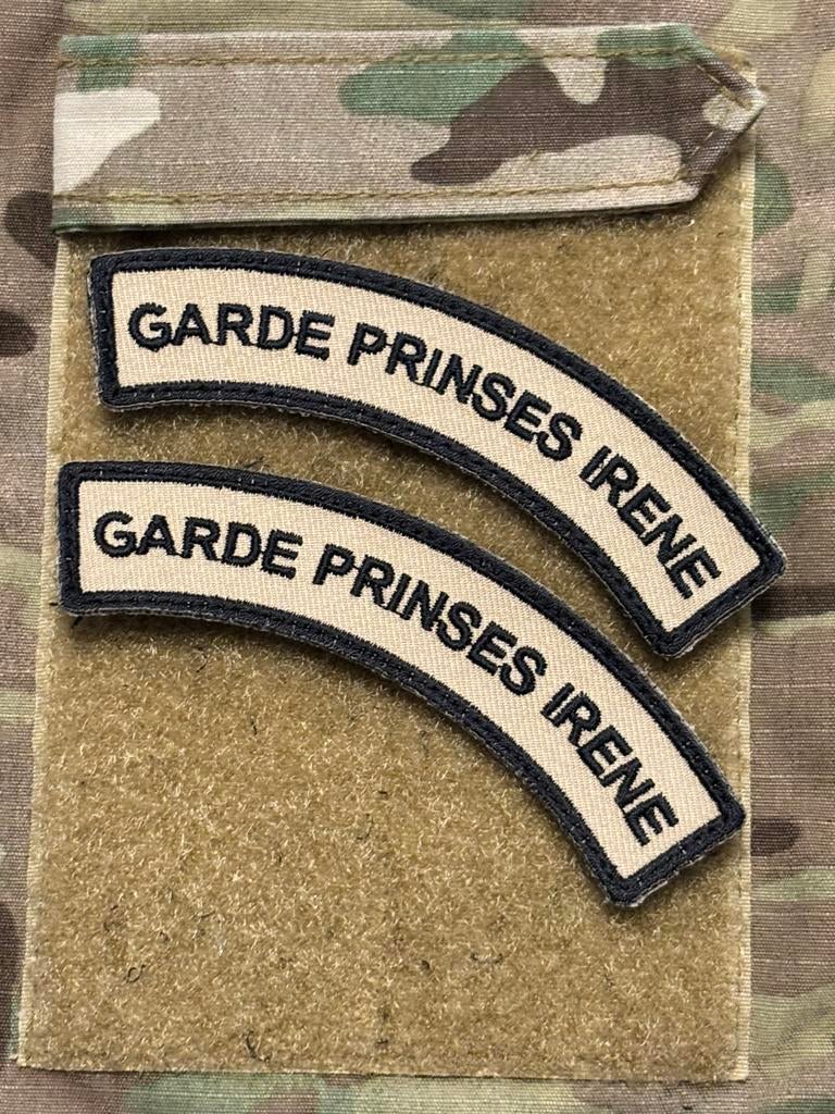 Setje straatnamen garde prinses irene, Verzamelen, Verzenden, Landmacht, Nederland, Embleem of Badge