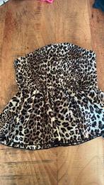 Panter tank top maat s, Bruin, Zo goed als nieuw, Zonder mouw, Ophalen
