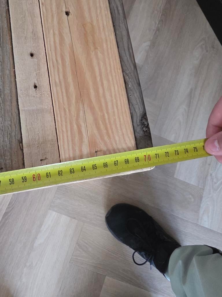 Kattenbak ombouw van steigerhout., Ophalen