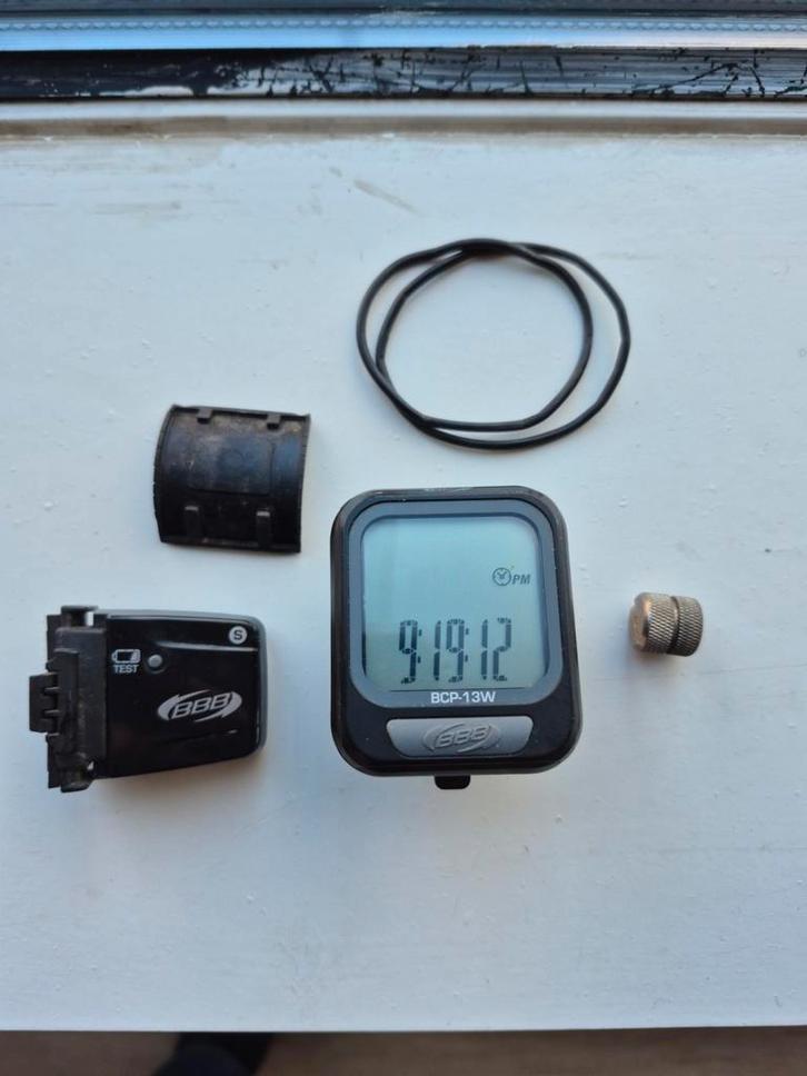 BBB BCP-13W Fietscomputer - Draadloos!, Fietsen en Brommers, Fietsaccessoires | Fietscomputers, Zo goed als nieuw, Draadloos, Ophalen of Verzenden