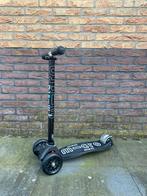 Micro Maxi 3-wiel step - Zwart (incl. Dino hoofd), Ophalen of Verzenden, Zo goed als nieuw, Gewone step