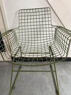 HKliving Wire Armchair stoel groen, Ophalen of Verzenden, Zo goed als nieuw, Overige kleuren, Eén