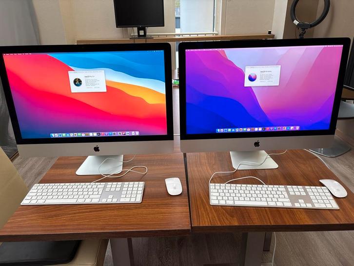 2 x iMac 27 inch (Late 2015), Computers en Software, Apple Desktops, Gebruikt, iMac, Onbekend, 3 tot 4 Ghz, 8 GB, Ophalen of Verzenden