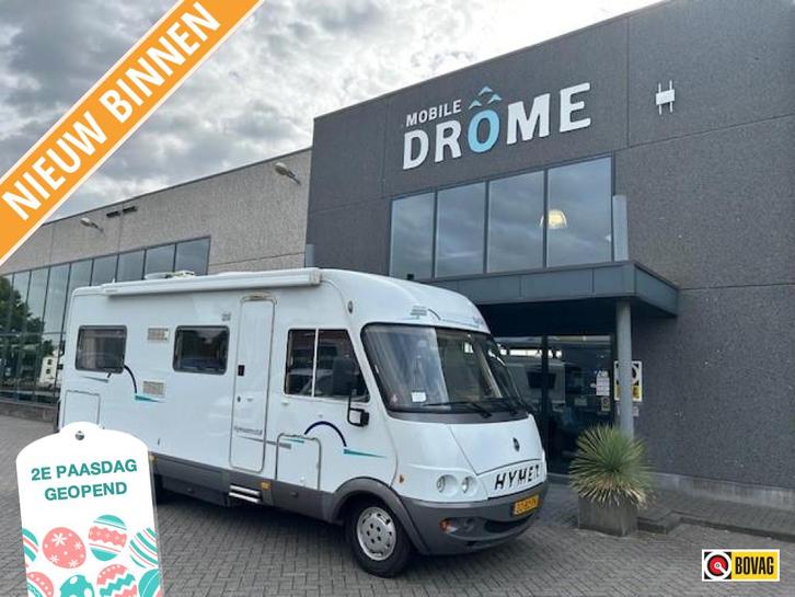 Hymer B654 130 PK, Caravans en Kamperen, Campers, Bedrijf, tot en met 4, Integraal, Hymer, Fiat, Diesel, Handgeschakeld, Cassettetoilet