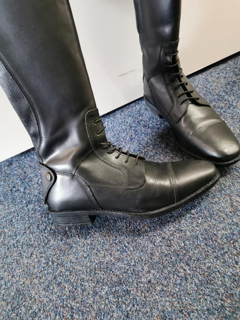 Hkm Latinium paardrijlaarzen maat 42 M zwart, Eu, Ophalen of Verzenden, Eu, Hkm