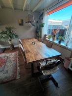 Mangohouten eettafel 260x100, Huis en Inrichting, Tafels | Eettafels, Ophalen, Overige materialen, 100 tot 150 cm, 200 cm of meer