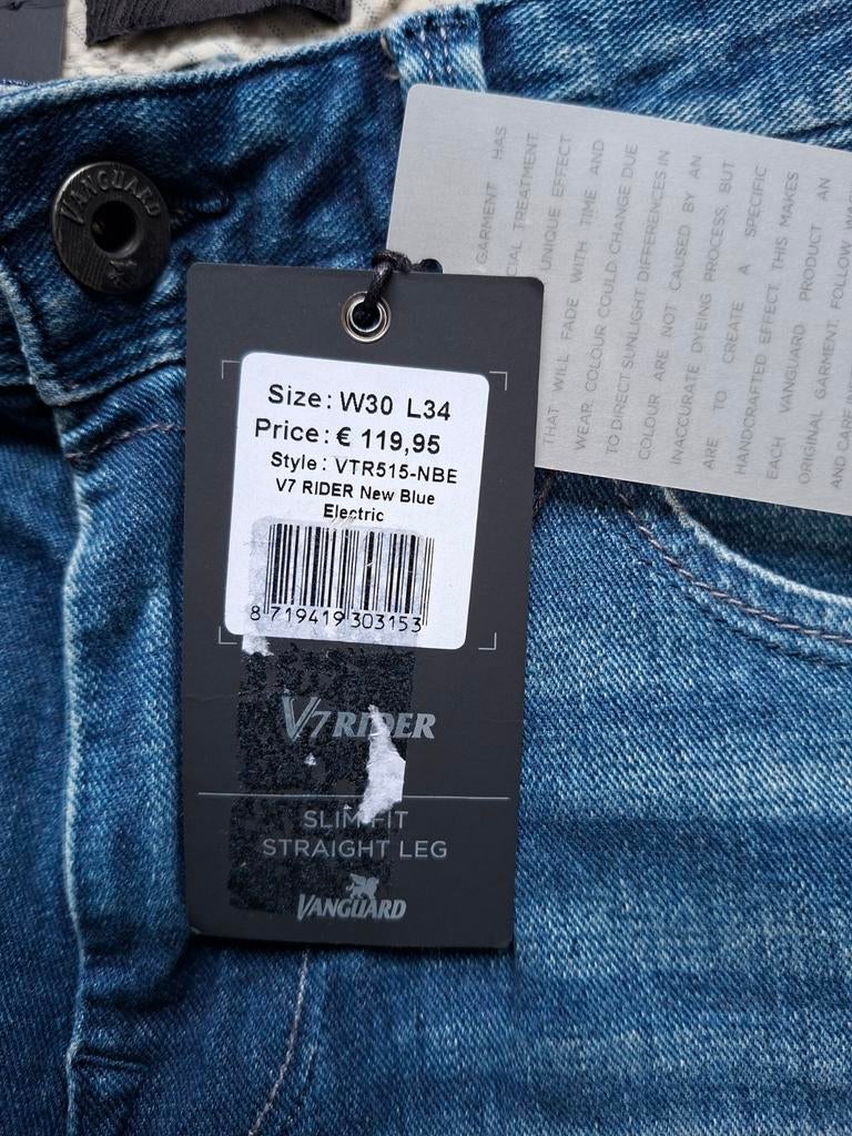 VANGUARD V7 Rider jeans W30 L34, Blauw, Nieuw, W32 (confectie 46) of kleiner, Ophalen of Verzenden