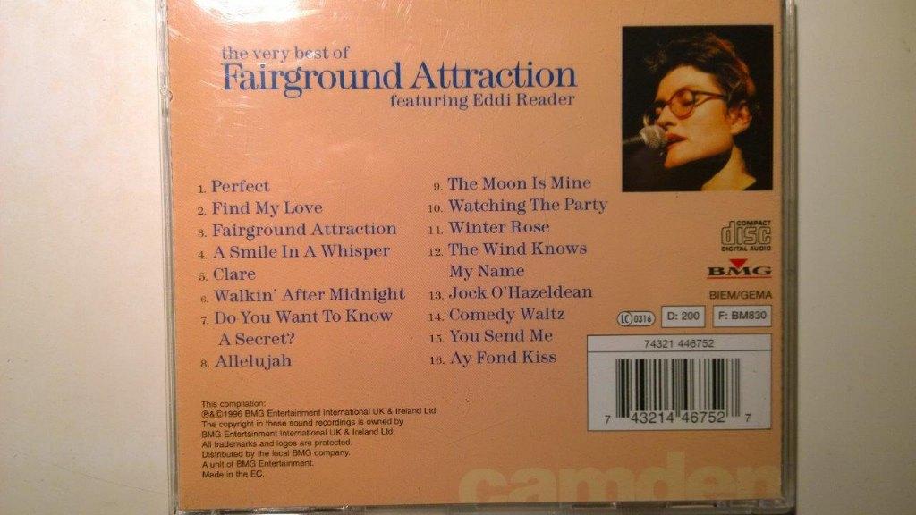 Fairground Attraction - The Very Best Of Fairground Attracti, Ophalen of Verzenden, 1980 - 1989, Zo goed als nieuw