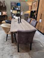 WEEKENDKNALLER: Eettafel Festum PTMD 240x100cm, Ophalen, Landelijk modern, Eikenhout, 50 tot 100 cm