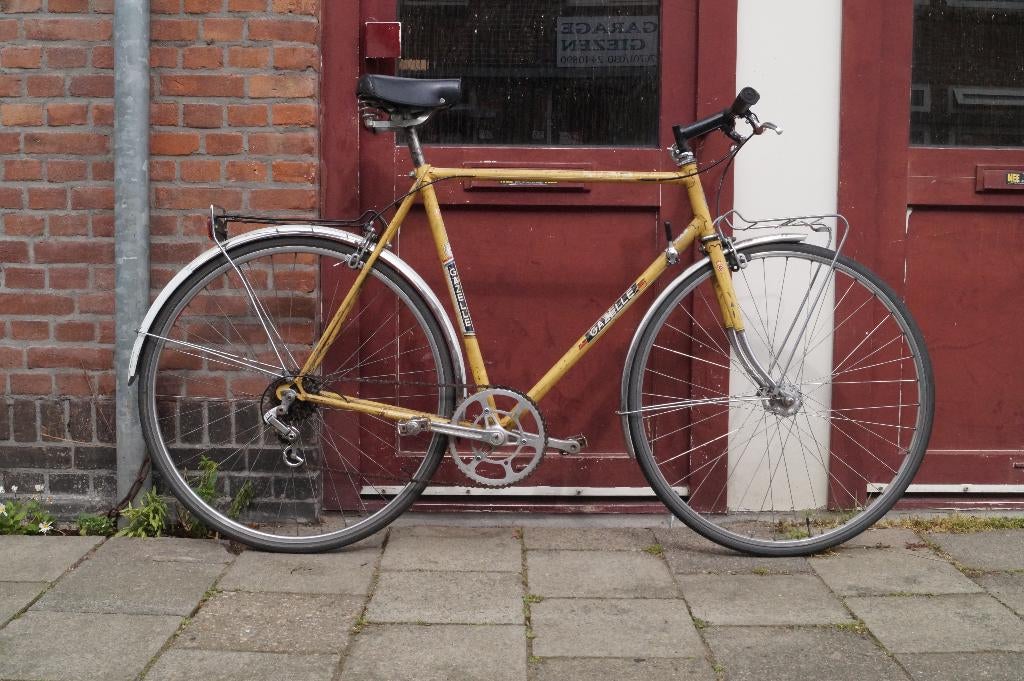 Vintage racefiets > stadsfiets, Fietsen en Brommers, Fietsen | Racefietsen, Ophalen, Gebruikt, Staal, 57 tot 61 cm