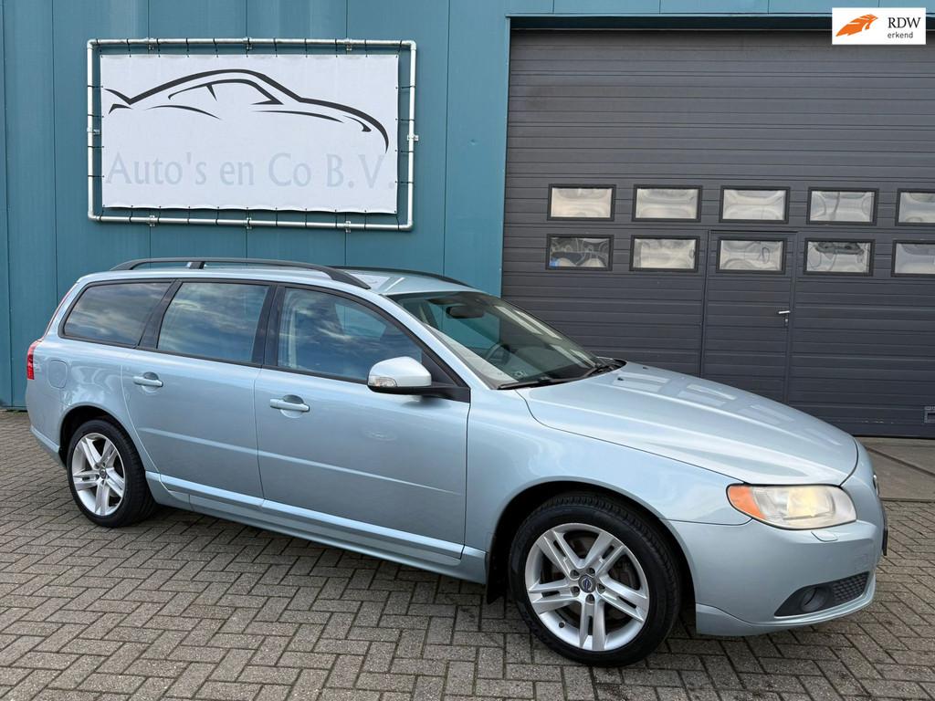 Volvo V70 2.5T Momentum Clima Cruise Leder 17" Elec achterkl, Auto's, Volvo, Bedrijf, Te koop, V70, ABS, Airbags, Airconditioning