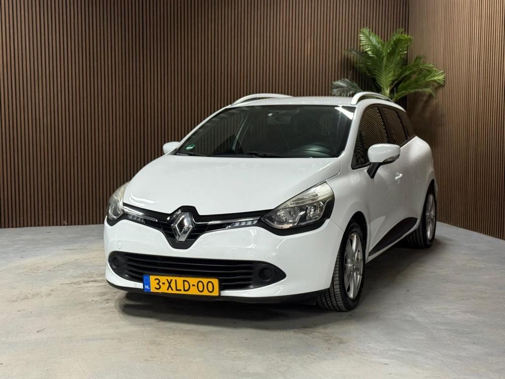 Renault Clio Estate 0.9 TCe Expression Nieuw D. Ketting, Auto's, Renault, Wit, Origineel Nederlands, Handgeschakeld, Start-stop-systeem