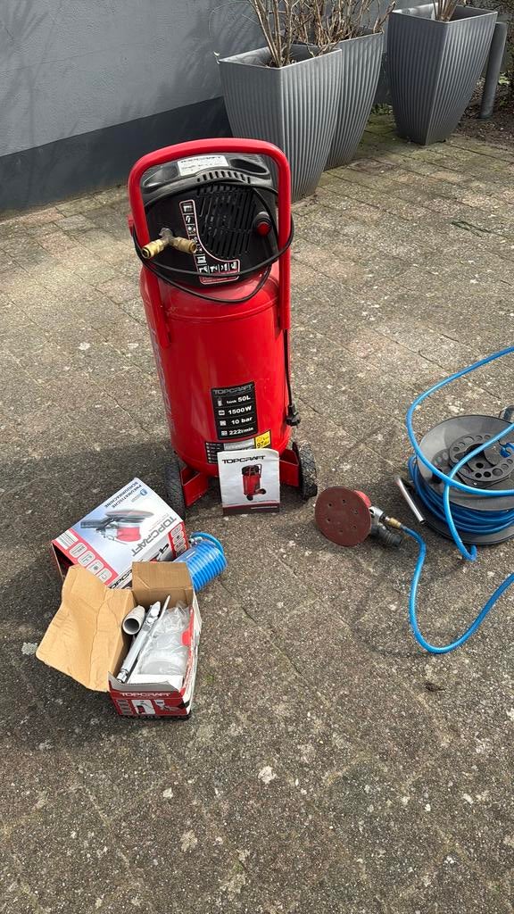 Topcraft/ xyz300NL TCO-1500/2012NL met schuurmachine, Ophalen of Verzenden, Zo goed als nieuw, Minder dan 600 watt, Vlakschuurmachine