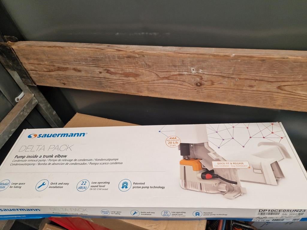 Sauermann Delta Pack Condenspomp - Nieuw in doos, Ophalen of Verzenden, Nieuw