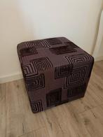 paarse poef, Ophalen, Minder dan 50 cm, Vierkant, Minder dan 50 cm