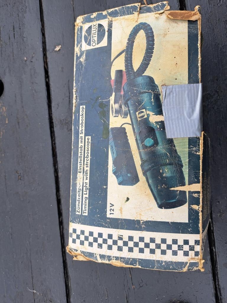 Optilux Ontstekingsafstellamp - Timing Light Stroboscoop, Auto-onderdelen, Overige Auto-onderdelen, Oldtimer onderdelen, Universele onderdelen