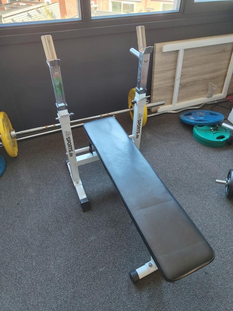 Halterbank, Ophalen, Gebruikt, Fitnessbank