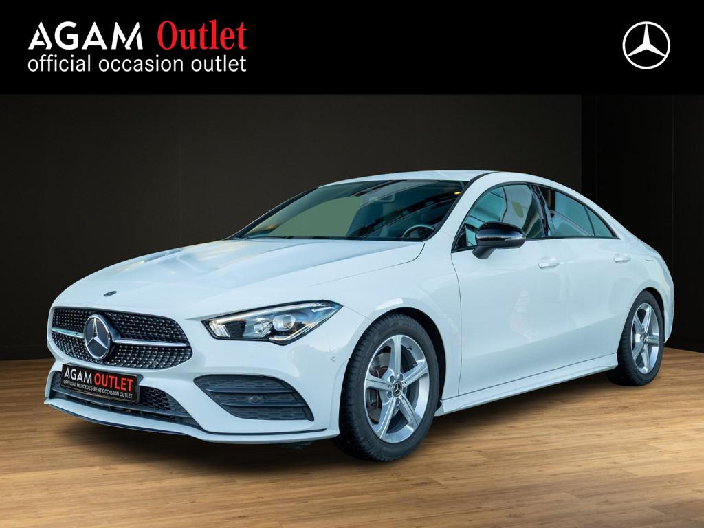 Mercedes-Benz CLA Coupé 180 Advantage Line AMG, Auto's, Gebruikt, 4 cilinders, Wit, Origineel Nederlands