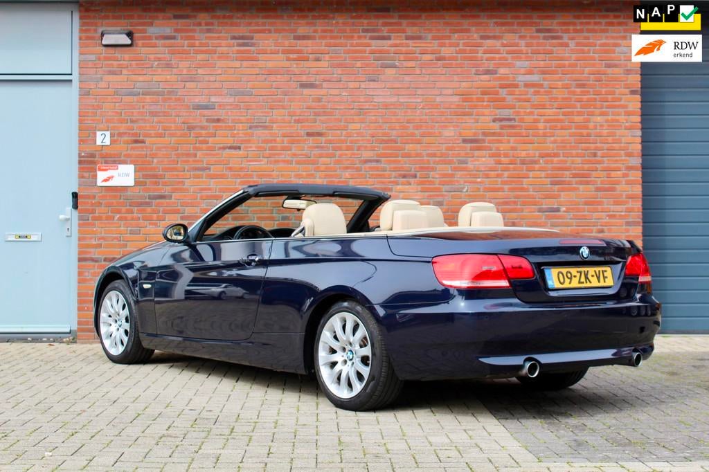 BMW 3-serie Cabrio 335i 3.0 High Executive | 306pk | Memory, Auto's, BMW, Automaat, Achterwielaandrijving, Gebruikt, Beige
