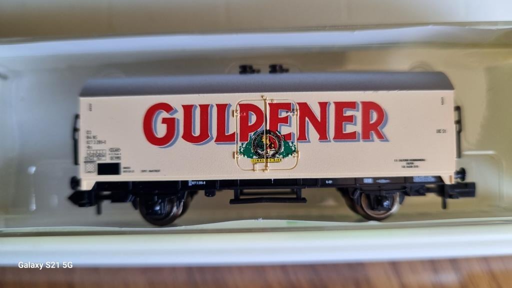 Minitrix 13885 NS Gulpener, Hobby en Vrije tijd, Modeltreinen | N-Spoor, Gelijkstroom, Trix, Wagon, Ophalen of Verzenden