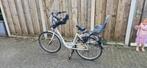 Batavus Mambo Deluxe moederfiets met 2 kinderzitjes, Ophalen, 2 zitjes, Gebruikt, Buggydrager