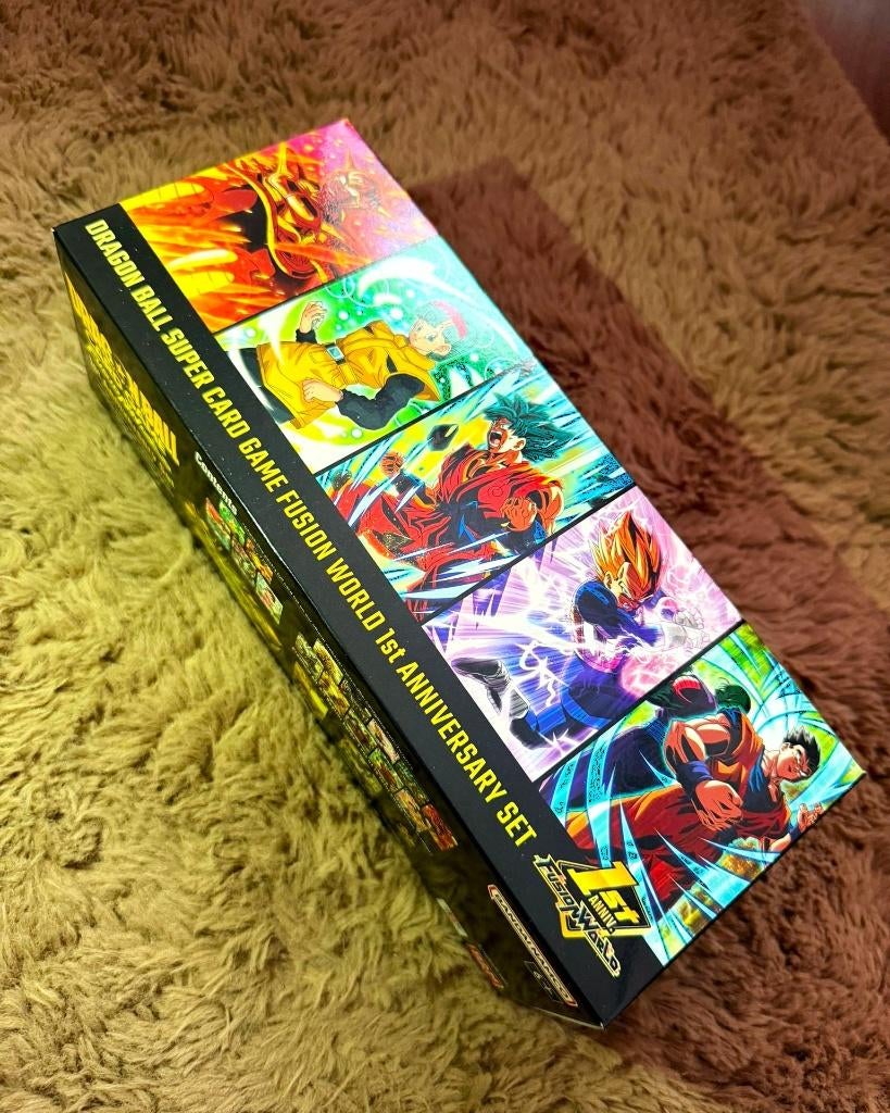 Dragon Ball Fusion World anniversary set, Ophalen of Verzenden, Nieuw, Foil