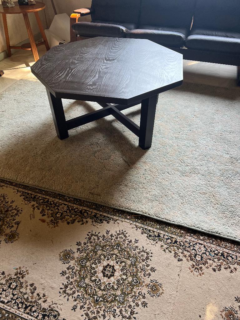 Vintage Salontafel - 8 Hoekig ,IPSt, Ophalen, 100 tot 150 cm, Vintage, 50 tot 100 cm