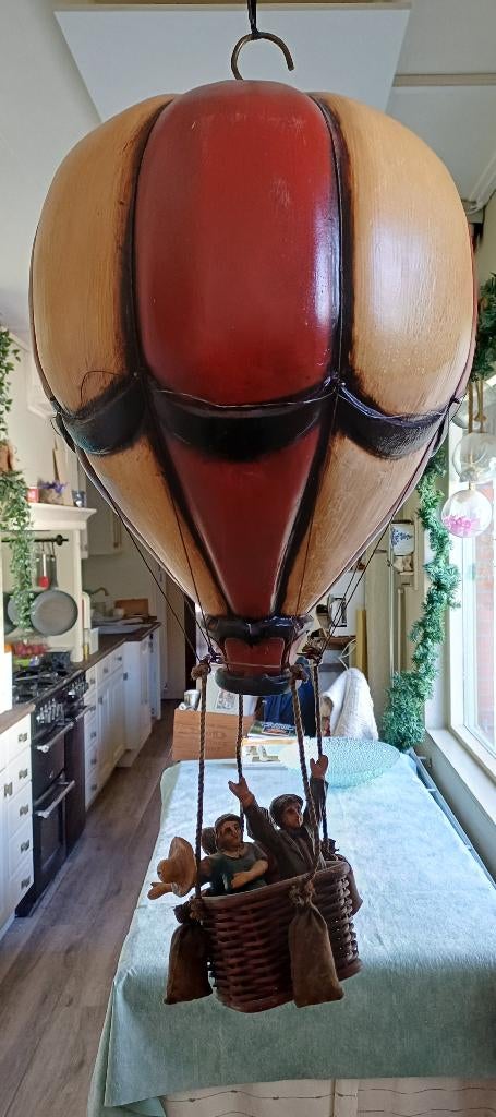 Luchtballon - decoratie, Ophalen of Verzenden, Zo goed als nieuw