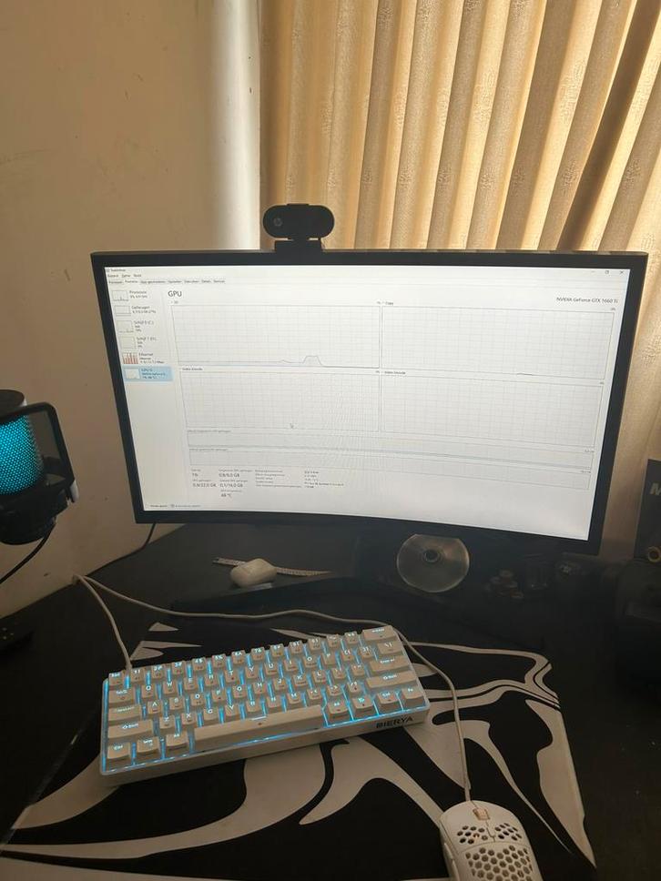 Game pc GTX 1660 TI [Hele setup], Computers en Software, Desktop Pc's, Zo goed als nieuw, Ophalen