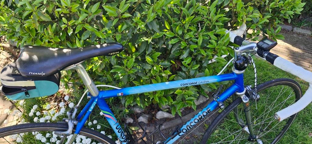 Concorde Gavina racefiets - Klassiek Italiaans staal, Fietsen en Brommers, Overige merken, 28 inch, Gebruikt, Velgrem