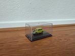 Mini Cooper modelauto in vitrine - Groen/Zwart Mister Bean, Ophalen of Verzenden, Zo goed als nieuw, Auto, Overige merken